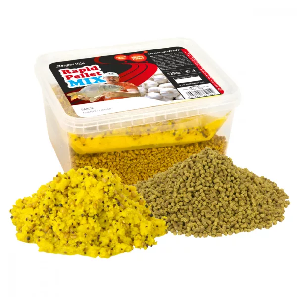 Benzar Rapid Pellet Mix 1200Gr Česnek