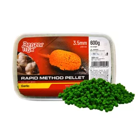   Benzár Mix Rapid Method Pellet 3,5mm Česnek Pellet Box 600gr