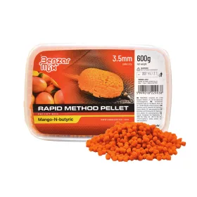   Benzár Mix Rapid Method Pellet 3,5mm Mango-Máslová kyselina Pellet Box 600gr