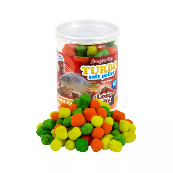 Benzar Mix Turbo Soft Peleta Dlouhá Životnost Tutti Frutti