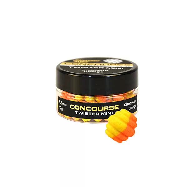Benzár Concourse Twister Mini Nástraha na háček Čokoláda-Pomeranč 5,5mm 17gr
