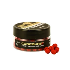   Benzár Concourse Twister Mini Smoke Red Krill 5,5mm Nástraha na háček 15gr