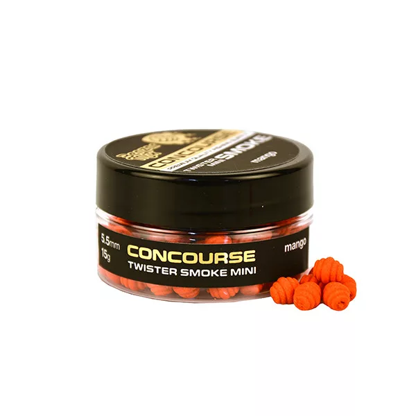 Benzár Concourse Twister Mini Smoke Mango 5,5mm Nástraha na háček 15gr