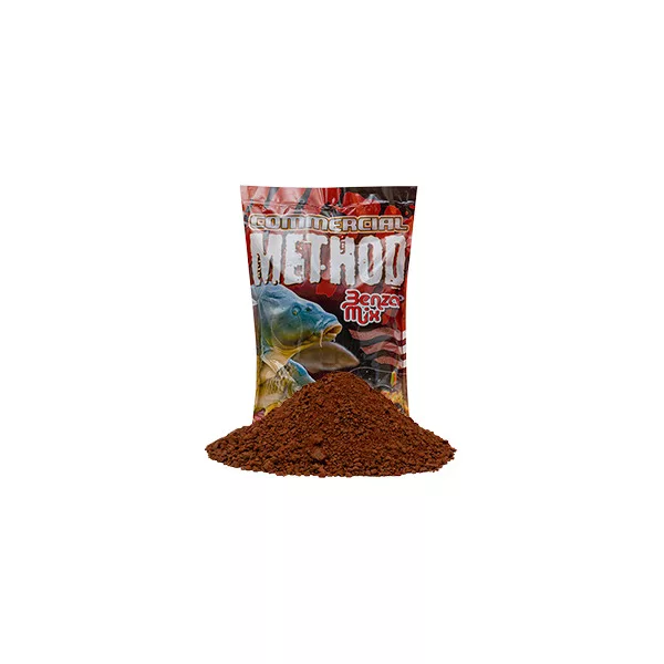 BENZÁR MIX COMMERCIAL KRMIVO RED KRILL TMAVĚ ČERVENÉ 800gr - S rybí moučkou