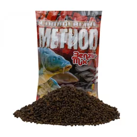   BENZÁR MIX COMMERCIAL KRMIVO BLACK HALIBUT ČERNÉ 800gr - S rybí moučkou