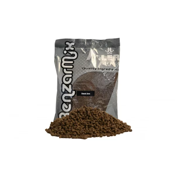 Benzar Mix Aller Aqua Pelety Klasické 2mm 800gr Krmný pelet