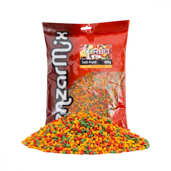 Benzar Turbo Peleta Tutti-Frutti 3mm 800gr