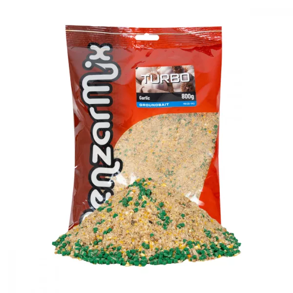Benzar Turbo krmítková směs Česnek 800gr