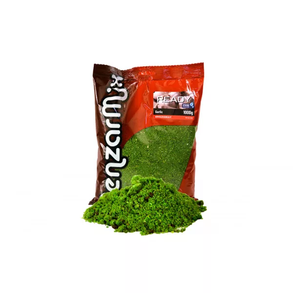 Benzár Mix Ready Carp Groundbait Česnek Předem namíchané krmení 1kg