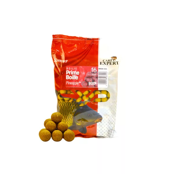 Carp Expert Smart Prime Boilie Ananas 16mm Krmná Bojle 800gr