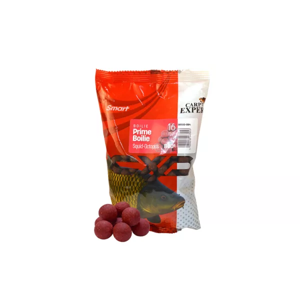 Carp Expert Smart Prime Boilie Chobotnice-Oliheň 16mm Krmná Bojle 800gr