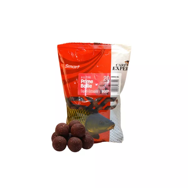 Carp Expert Smart Prime Boilie Oliheň-Chobotnice 20mm Krmná boilie 800gr