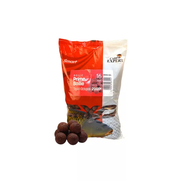 Carp Expert Smart Prime Boilie Oliheň-Chobotnice 16mm Krmné Boilie 2kg