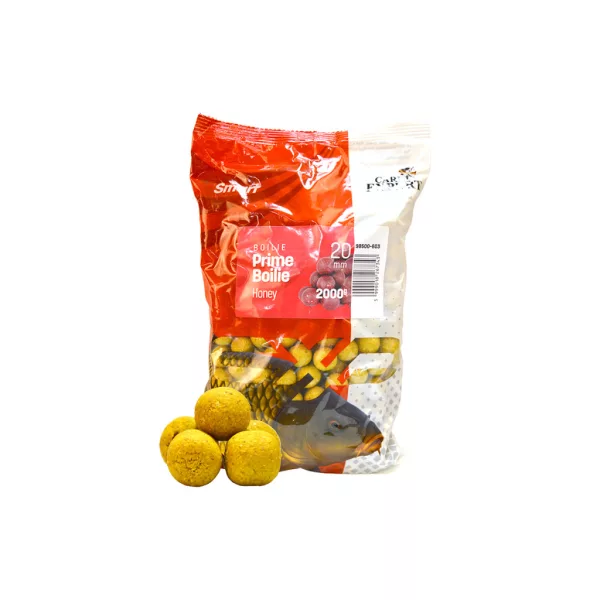 Carp Expert Smart Prime Boilie Med 20mm Krmná Bojle 2kg