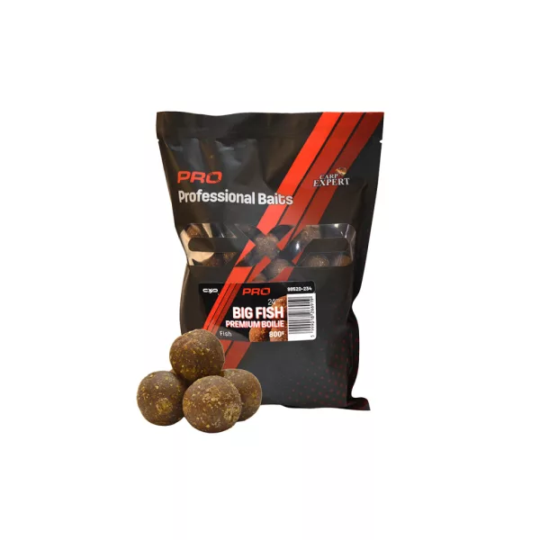 Carp Expert Pro Big Fish Prémiová Bojle Fish 20mm Krmná Bojle 800gr