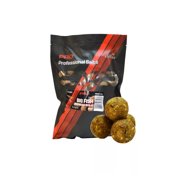 Carp Expert Pro Big Fish Premium Boilie Scopex 24mm Krmná Bojle 800gr