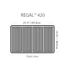 Broil King Regal 420 Vestavný plynový gril 64,8x48,9cm