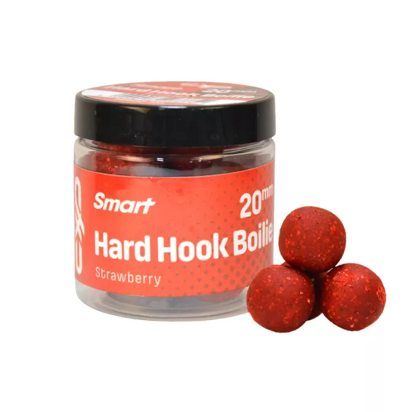 Carp Expert Smart Hard Hook Boilie Jahoda 20mm Nástrahové boilie 70gr