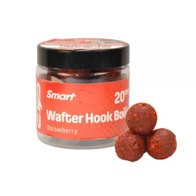   Carp Expert Smart Wafter háčková boilie Jahoda 20mm Nástrahová boilie 70gr