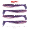 Reiva Zander Power Shad Purple Pearl 10cm Plastová nástraha 4ks