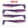 Reiva Zander Power Shad Purple Pearl 10cm Plastová nástraha 4ks