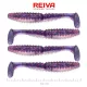 Reiva Zander Power Shad Purple Pearl 10cm Plastová nástraha 4ks