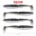 Reiva Zander Power Shad Magic Fish 10cm Plastová nástraha 4ks