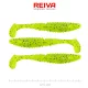 Reiva Zander Power Shad Poppy Green 12,5cm Plastová nástraha 3ks