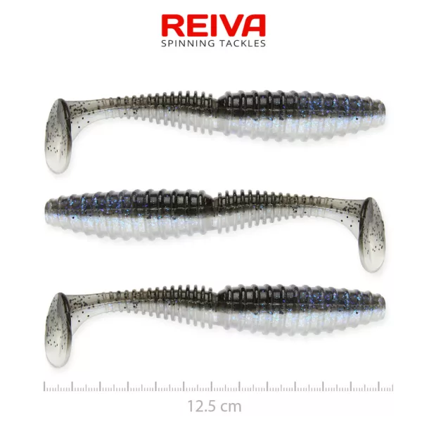Reiva Zander Power Shad Magic Fish 12,5cm Plastová nástraha 3ks