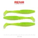 Reiva Zander Power Shad Flash Chartreuse 12,5cm Plastová nástraha 3ks