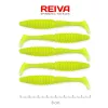 Reiva Candát Power Shad 8cm 3,18gr 5ks/balení (Fluo zelená) Plastová nástraha