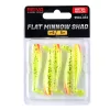 Reiva Flat Minnow Shad Watermelon 5cm 1,3gr Plastová nástraha 5ks