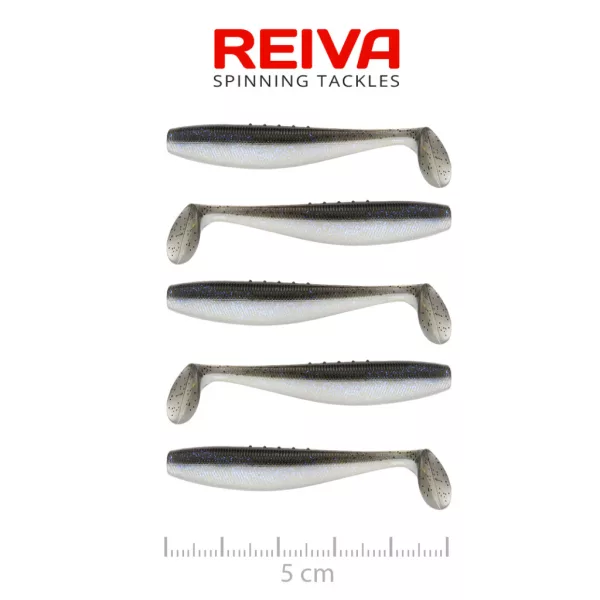 Reiva Flat Minnow Shad Magic Fish 5cm 1,3gr Plastová nástraha 5ks