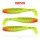 Reiva Flat Minnow shad 12,5cm 3ks/balení (Zeleno-Červené Třpytky) Plastová nástraha