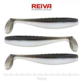   Reiva Flat Minnow Shad 12,5cm Kouzelná Ryba Plastová Návnada 3ks