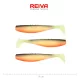 Reiva Flat Minnow Shad UV Plotice 14cm Plastová Nástraha 3db
