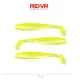 Reiva Flat Minnow Shad Flash Lemonade 14cm Plastová nástraha 3ks