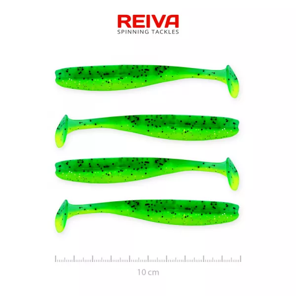 Reiva Flash Shad 10cm 4ks/bal. Plastová nástraha