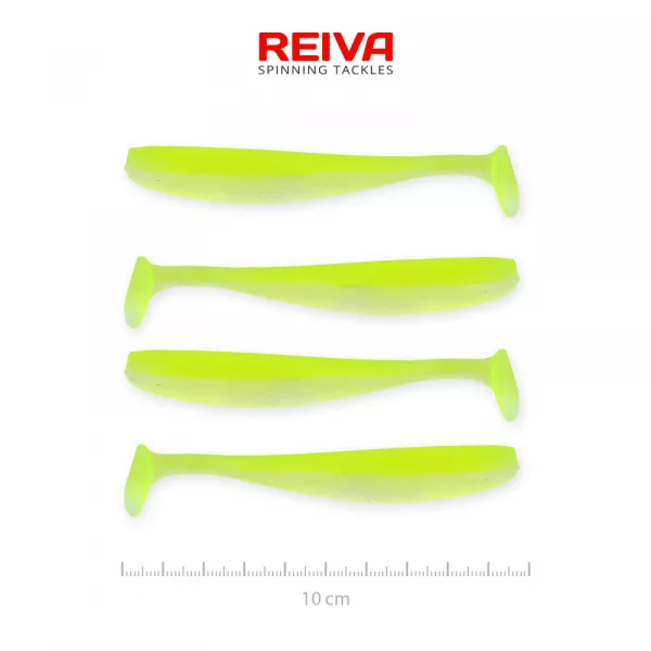 Reiva Flash Shad 10cm 4ks/bal. Plastová nástraha