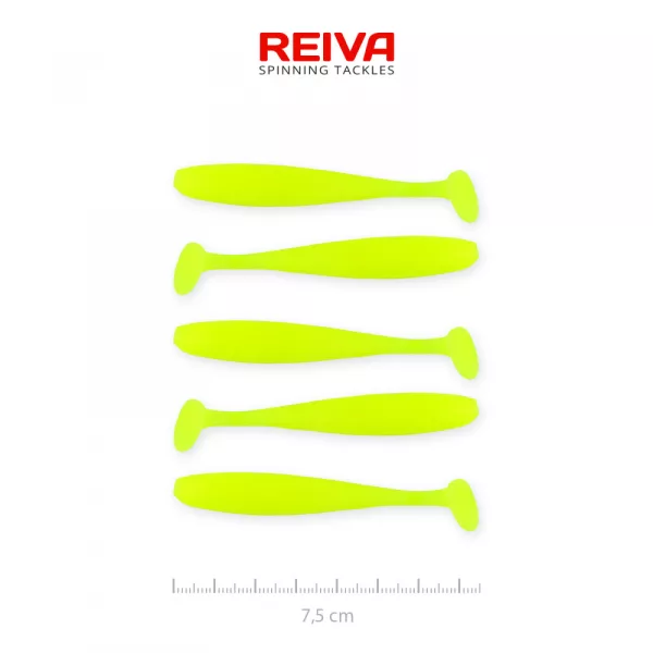 Reiva Flash Shad 7,5cm 2,26gr 5ks/bal. Plastová nástraha