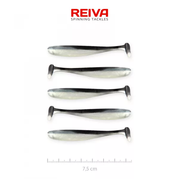 Reiva Flash Shad 7,5cm 2,26gr 5ks/bal. Plastová nástraha