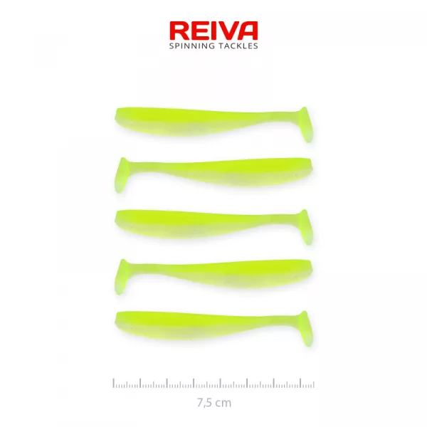 Reiva Flash Shad 7,5cm 2,26gr 5ks/bal. Plastová nástraha