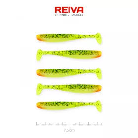 Reiva Flash Shad 7,5cm 2,26gr 5ks/bal. Plastová nástraha