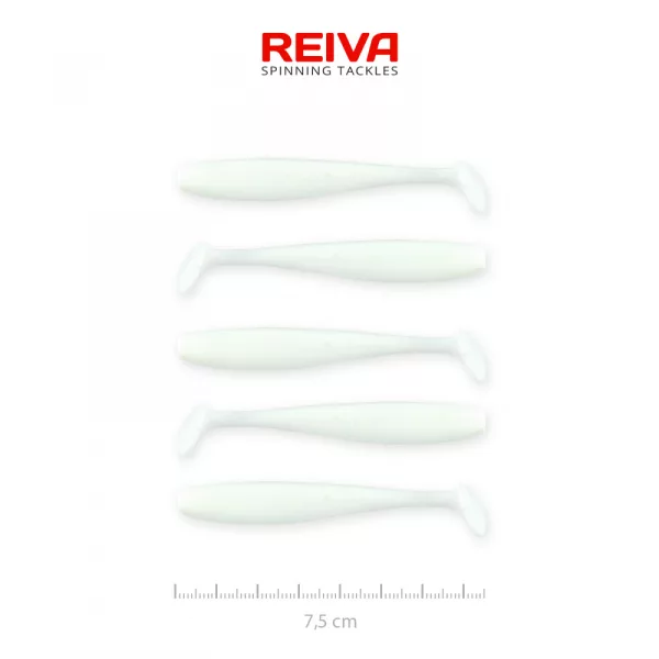 Reiva Flash Shad 7,5cm 2,26gr 5ks/bal. Plastová nástraha