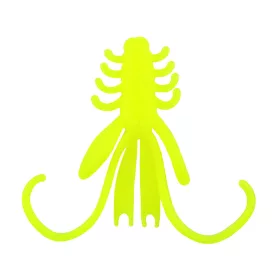   Reiva NYMPH 6cm 12ks/balení Fluo Zelená Plastová nástraha