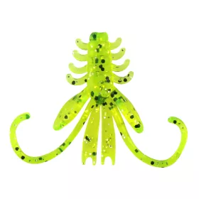  Reiva NYMPH 6cm 12ks/balení Fluo Zelené Třpytky Plastová nástraha