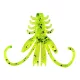 Reiva NYMPH 6cm 12ks/balení Fluo Zelené Třpytky Plastová nástraha