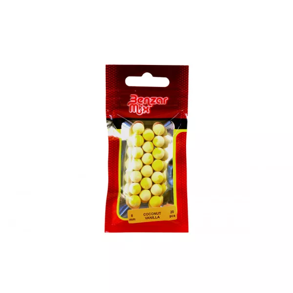 Benzár Mix Instant Bicolor Method Kokos-Vanilka 8mm Pop Up 20ks
