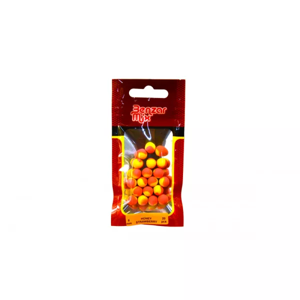 Benzár Mix Instant Bicolor Method Jahoda-Med 8mm Pop Up 20ks