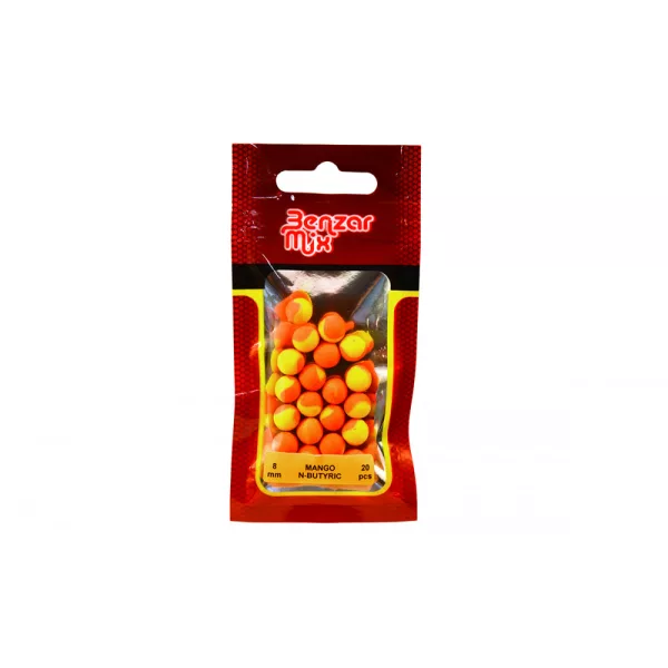 Benzár Mix Instant Bicolor Method Mango-Kyselina Máselná 8mm Pop Up 20ks